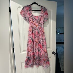 NWT Sheridan French Pink Floral Dress